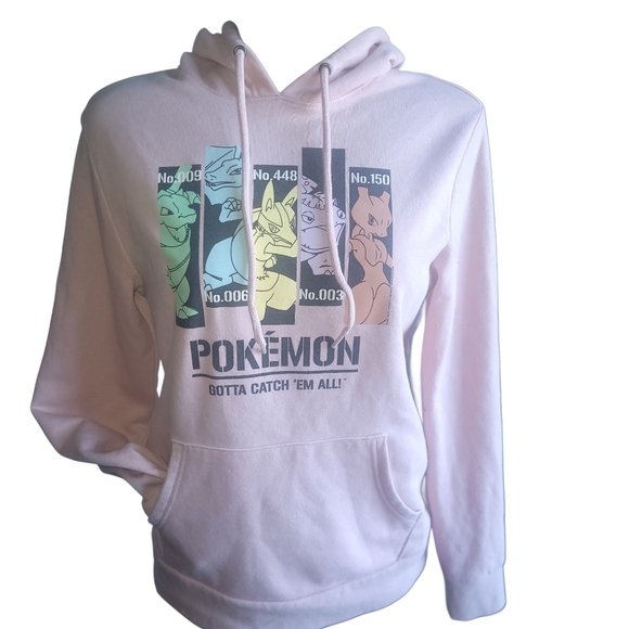 Old Navy Pink Pokémon Front Pullover Hoodie S - Picture 2 of 7